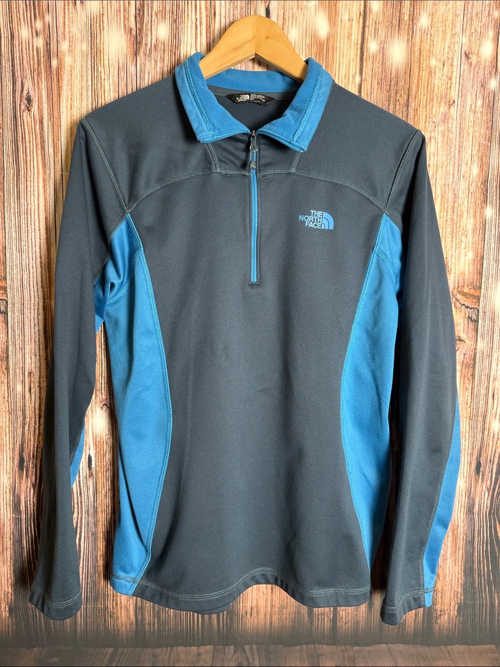 The North Face Quarter Zip Pullover Mens Sz Small